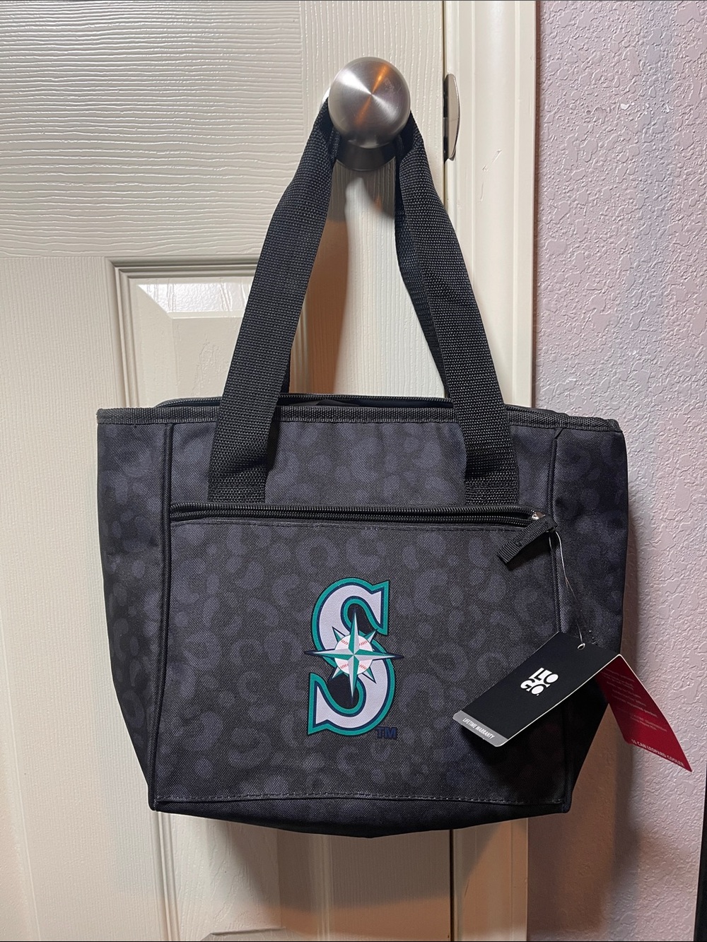 Seattle Mariners leopard cooler bag